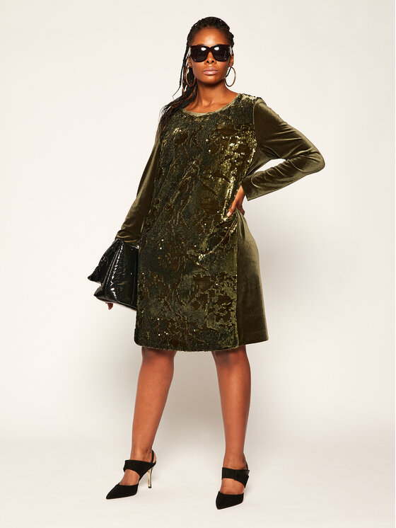 Vestito da giorno Ombra 1624019 Verde Regular Fit