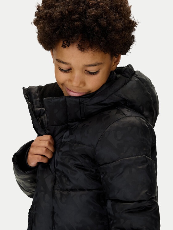 Calvin Klein Jeans Calvin Klein Jeans Zimní bunda IB0IB02570 Černá Regular Fit