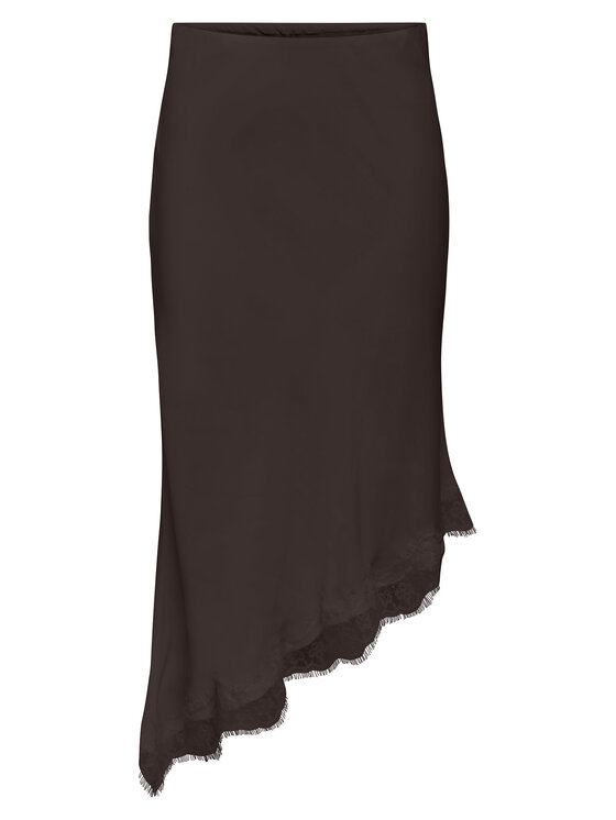 ONLY ONLY Gonna midi Faraya 15380116 Marrone scuro Slim Fit