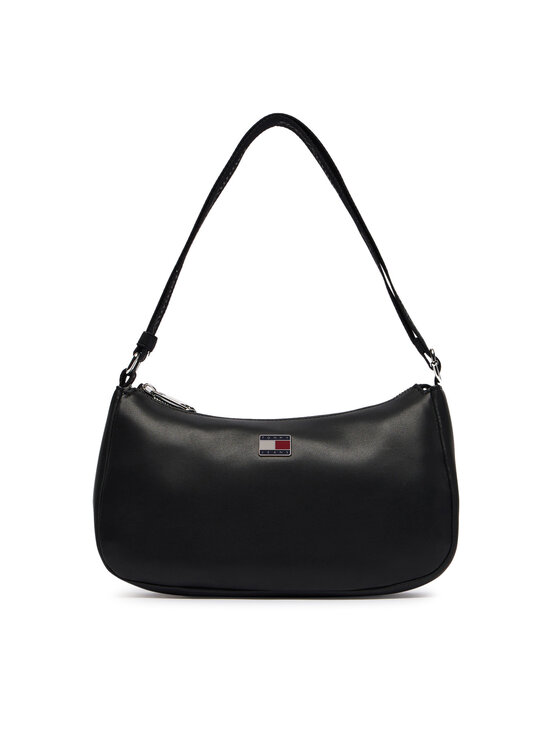 Tommy Jeans Tommy Jeans Handtasche Tjw Daily Elevated Shoulder Bag AW0AW19041 Schwarz