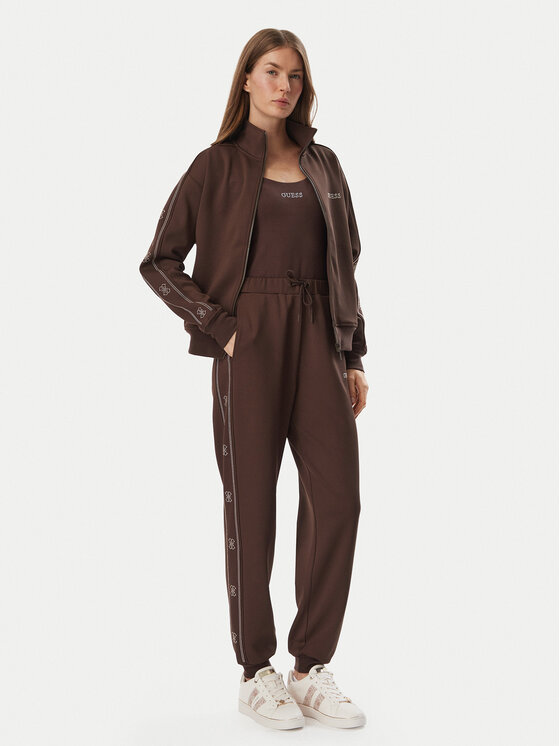 Guess Guess Спортивні штани V5BB23 KCX22 Коричневий Regular Fit