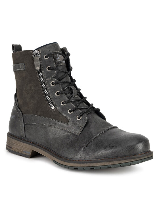 Mustang Mustang Schnürschuhe 4157-503 Grau