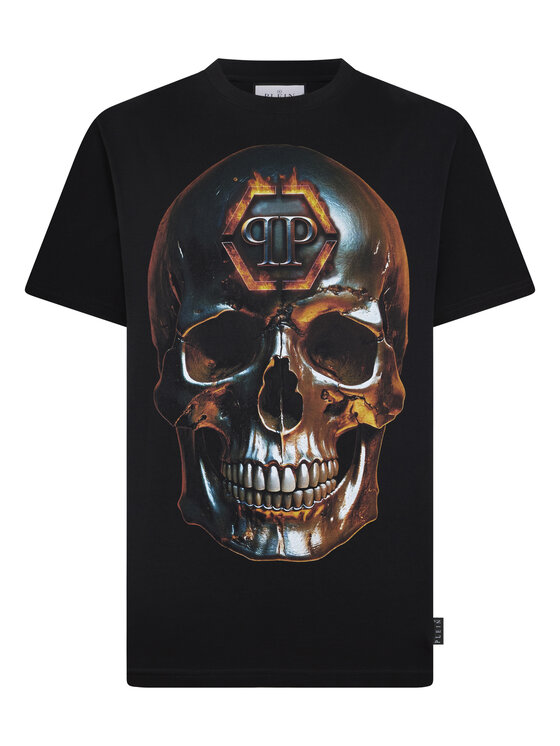 PHILIPP PLEIN PHILIPP PLEIN T-Shirt 29025 Czarny Regular Fit