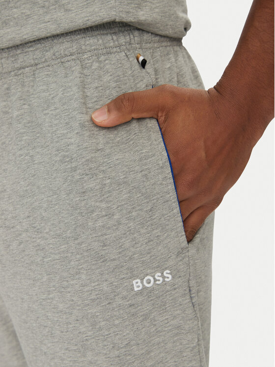BOSS BOSS Спортивні шорти Mix&Match 50515314 Сірий Regular Fit