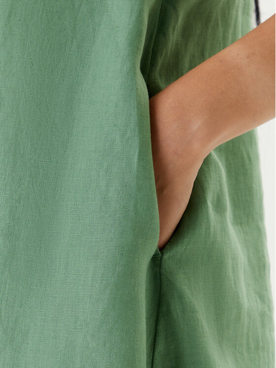 United Colors Of Benetton United Colors Of Benetton Ljetna haljina 4AGHDV0AX Zelena Relaxed Fit