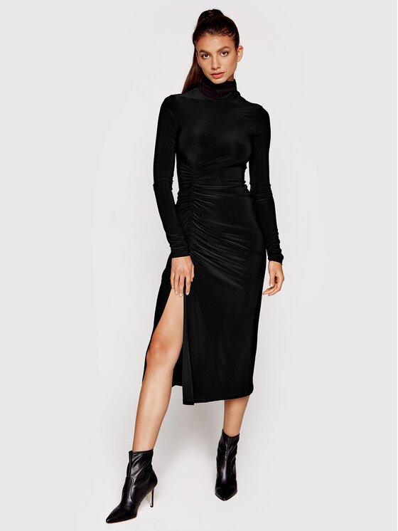 Vestito da giorno PGA22374VE Nero Slim Fit