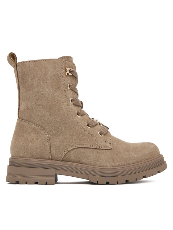 Patrizia Pepe Patrizia Pepe Šnurovacia obuv PK426.22 Béžová