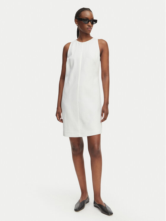 BOSS BOSS Coctailkleid Dinderal 50557447 Weiß Regular Fit