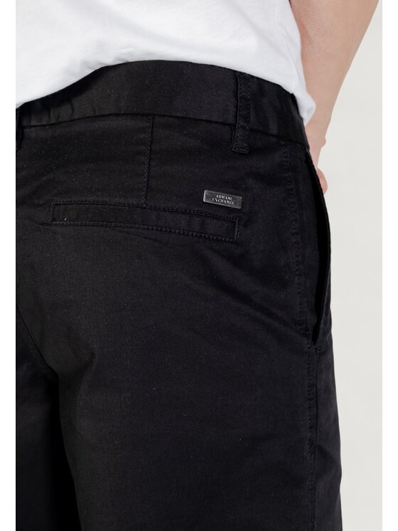 Armani Exchange Armani Exchange Chinosy XM001569 AF18849 Czarny Modern Fit