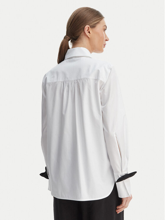 Marella Marella Srajca Legume 2613111043 Bela Regular Fit