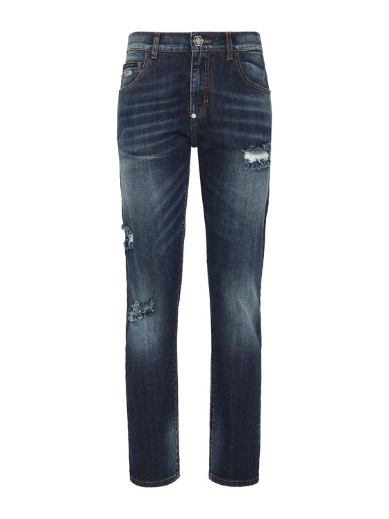 PHILIPP PLEIN PHILIPP PLEIN Jeansy 2095 Světle modrá