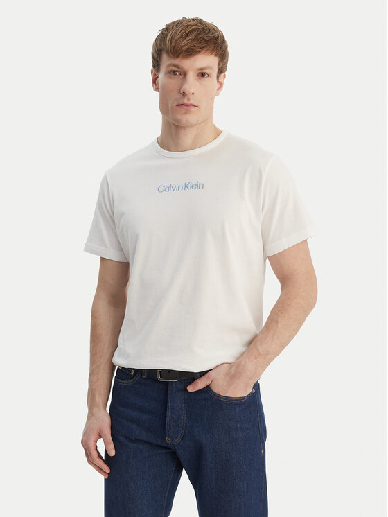 Calvin Klein Underwear Calvin Klein Underwear T-Shirt 000NM2748E Biały Regular Fit