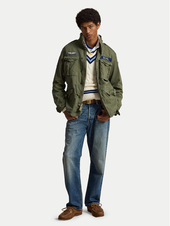 Polo Ralph Lauren Polo Ralph Lauren Kurtka przejściowa 710961616001 Zielony Regular Fit