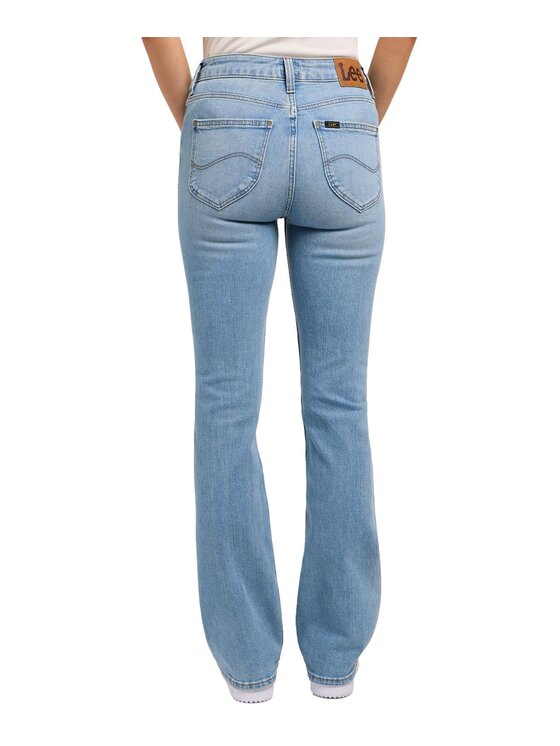 Lee Lee Jeansy 112348763 Niebieski Bootcut Fit