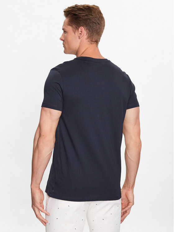Pepe Jeans Pepe Jeans Tričko Ronson PM508708 Tmavomodrá Regular Fit