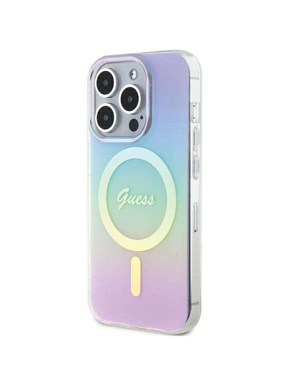 Guess Guess Etui na telefon Apple iPhone 15 Pro Fioletowy