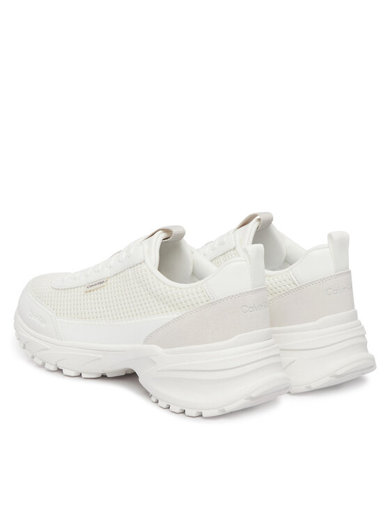 Calvin Klein Calvin Klein Snīkeri Hike Runner Laceup Mesh HM0HM02240 Balts