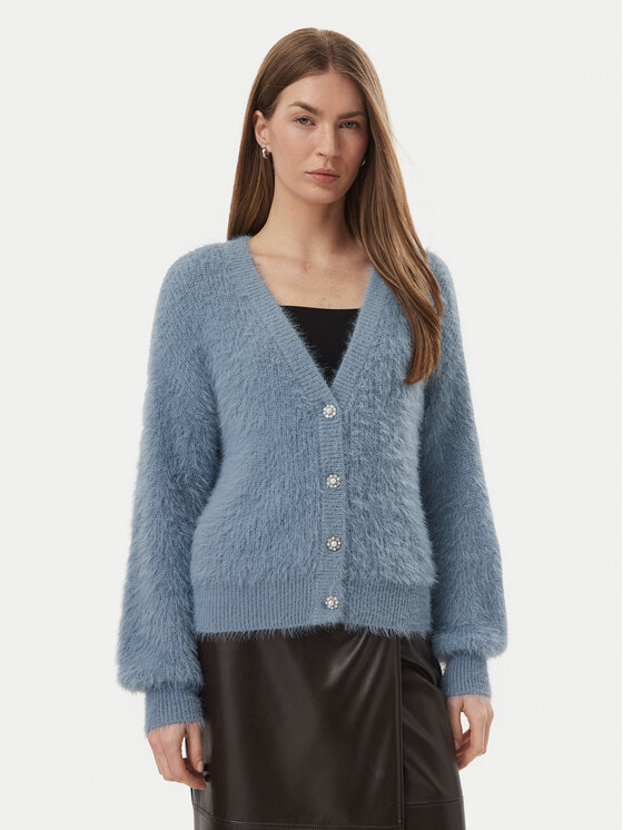 Guess Guess Cardigan W6BR26 Z1408 Albastru Regular Fit