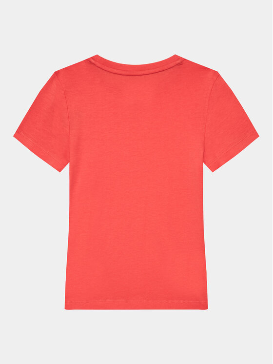 Puma Puma T-krekls Ess Logo 587029 Sarkans Regular Fit