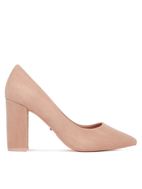 Damskie Czółenka DeeZee, Rozmiar 37, Różowe, DZ0010 LIGHT PINK SU