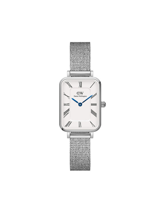 Daniel Wellington Pulkstenis Quadro Roman Numerals Sterling DW00100690 Sudraba