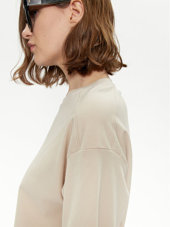 Vero Moda Vero Moda T-Shirt Didde 10301183 Beżowy Loose Fit