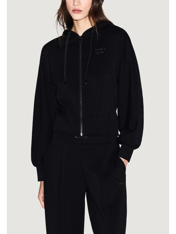 Armani Exchange Armani Exchange Felpa XW000802 AF16111 Nero Balloon Fit