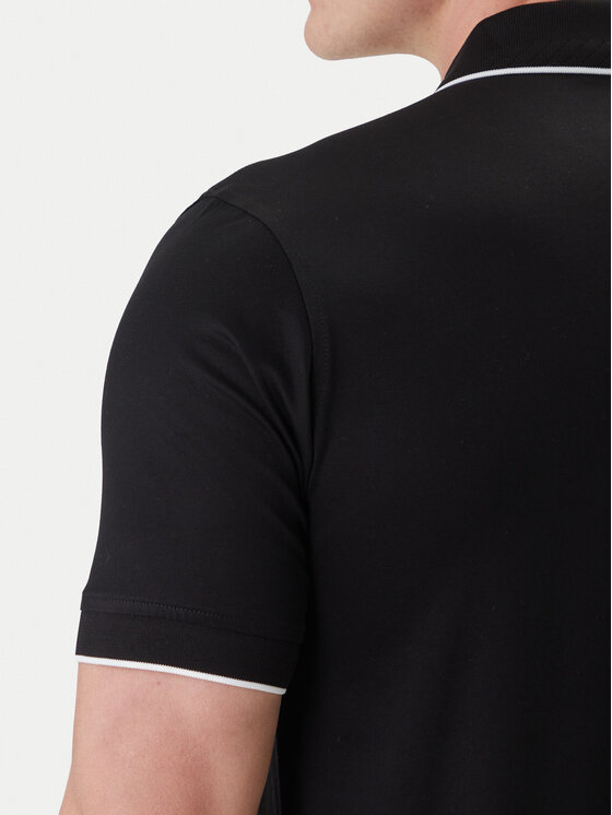 KARL LAGERFELD KARL LAGERFELD Tricou polo 745003 562200 Negru Regular Fit