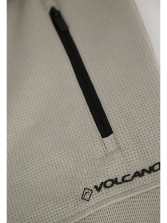 Volcano Volcano Bluza B-SAGI Beżowy Regular Fit