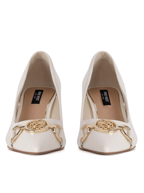 Nine West Nine West Pantofi cu toc subțire CWBFS128-06 Écru