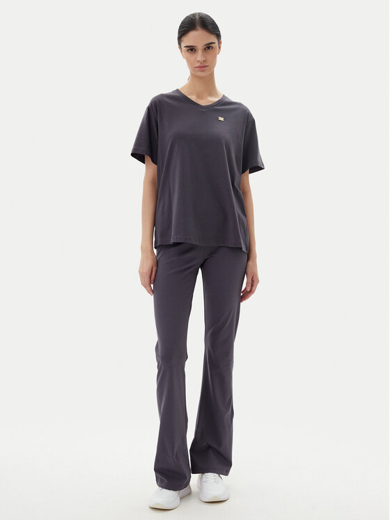 EA7 Emporio Armani EA7 Emporio Armani Legginsy 7W000081 AF12484 U8115 Szary Flare Fit