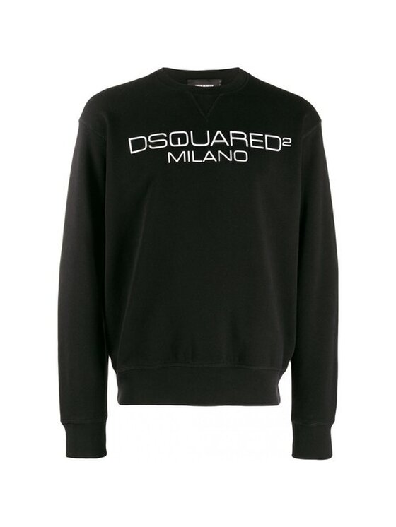 Dsquared2 Dsquared2 Bluza S74GU0399 S25305 Czarny Regular Fit