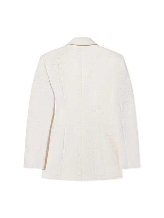 La Mania La Mania Giacca da abito BIANCA MARYNARKA Bianco Classic Fit