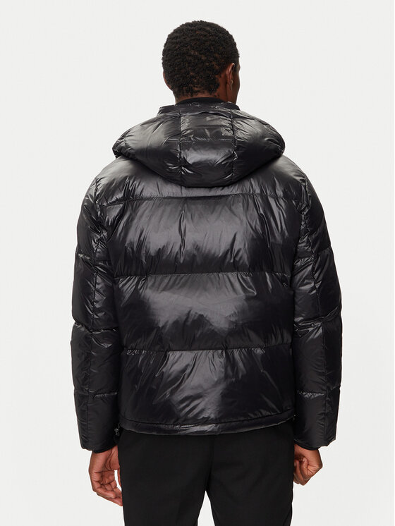 Armani Exchange Armani Exchange Pūkinė striukė 8NZB70 ZNYNZ 1200 Juoda Regular Fit