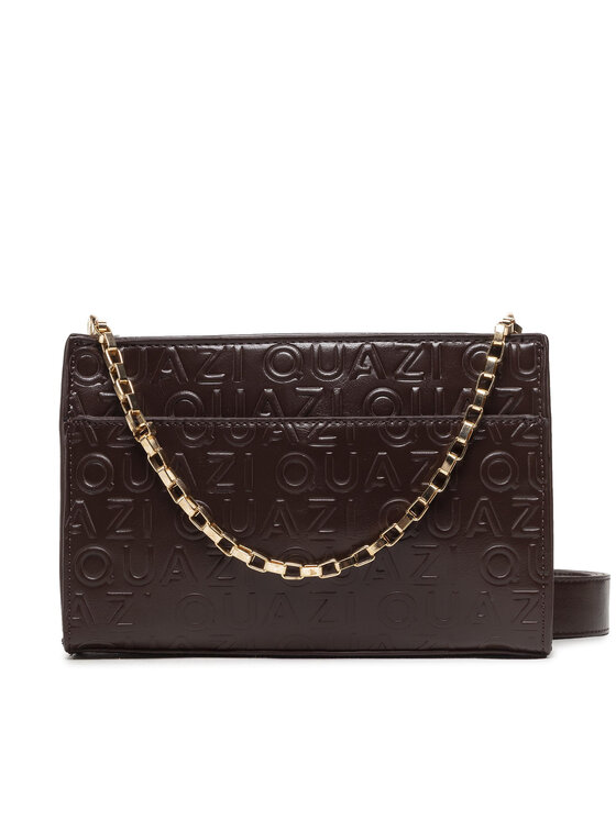 QUAZI QUAZI Ročna torba MQR-J-021-02 Rjava