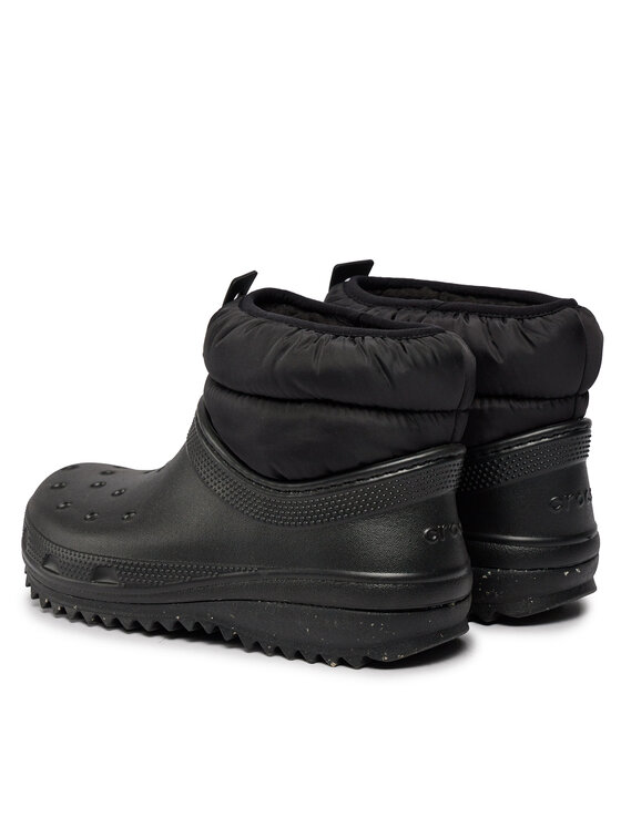 Crocs Crocs Čizme Classic Neo Puff Shorty Boot W 207311 Crna