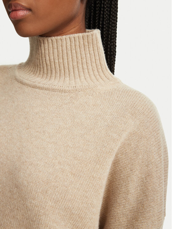 Weekend Max Mara Weekend Max Mara Bluză cu gât Borgia 2625366142 Bej Relaxed Fit