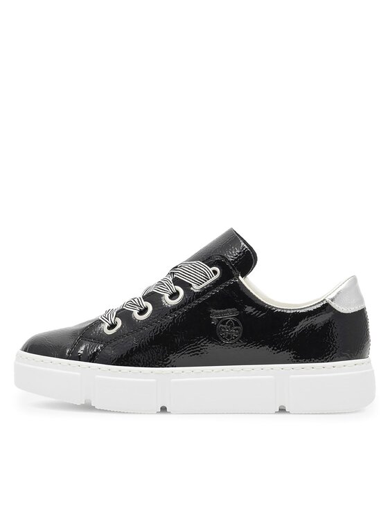 Rieker Rieker Sneakersy N59A2-00 Czarny