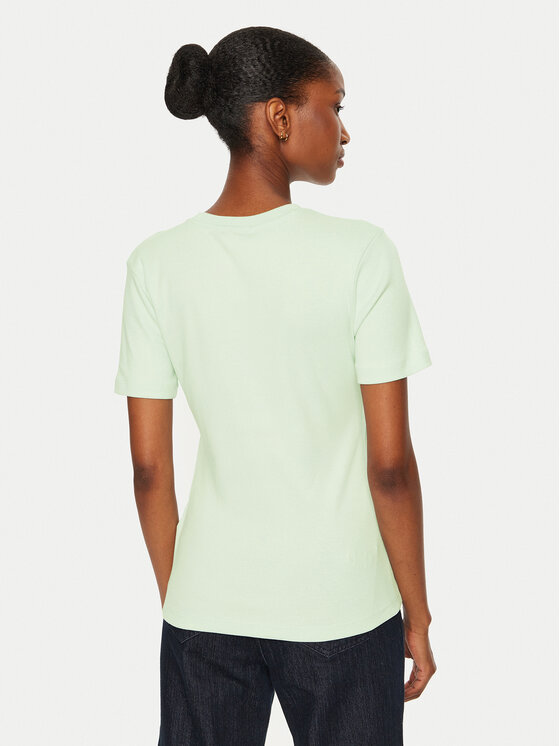 Tommy Hilfiger Tommy Hilfiger T-shirt WW0WW40587 Verde Slim Fit