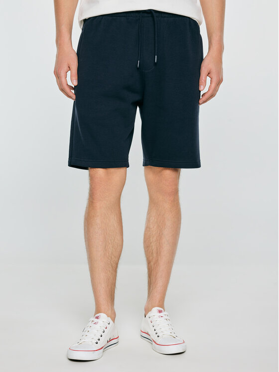 BIG STAR BIG STAR Szorty sportowe LUISS Granatowy Basic Fit