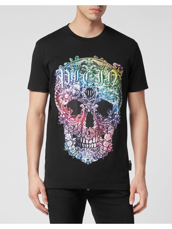 PHILIPP PLEIN PHILIPP PLEIN T-Shirt 4335 Černá Regular Fit