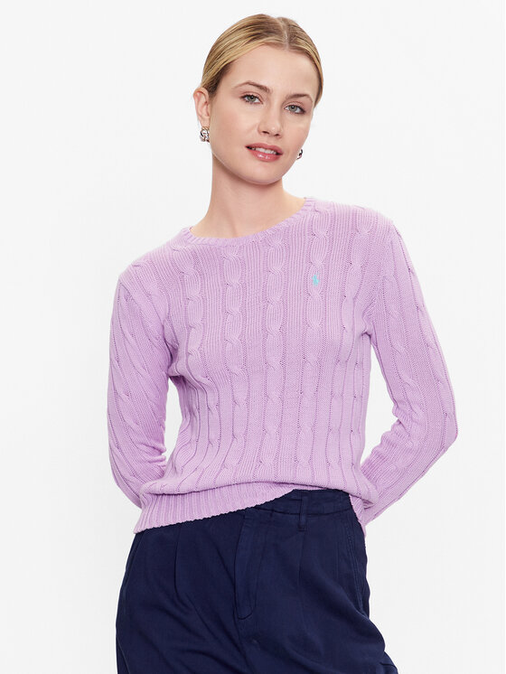 Polo Ralph Lauren Polo Ralph Lauren Kampsun 211891640012 Lilla Slim Fit