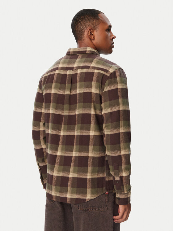 Quiksilver Quiksilver Cămașă Motherfly Plaid EQYWT04712 Verde Regular Fit