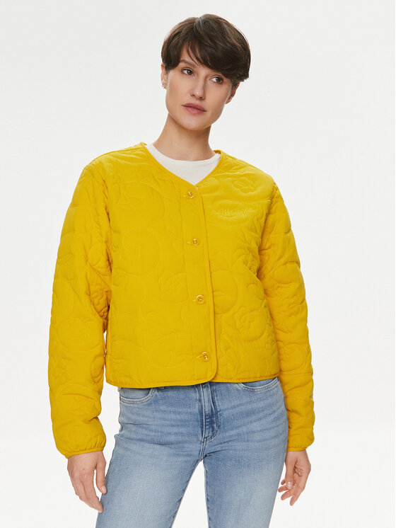 Wrangler Wrangler Átmeneti kabát 112351428 Sárga Relaxed Fit