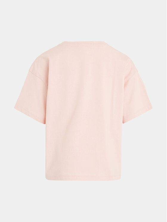 Calvin Klein Jeans Calvin Klein Jeans T-Shirt Serenity IG0IG02434 Różowy Boxy Fit