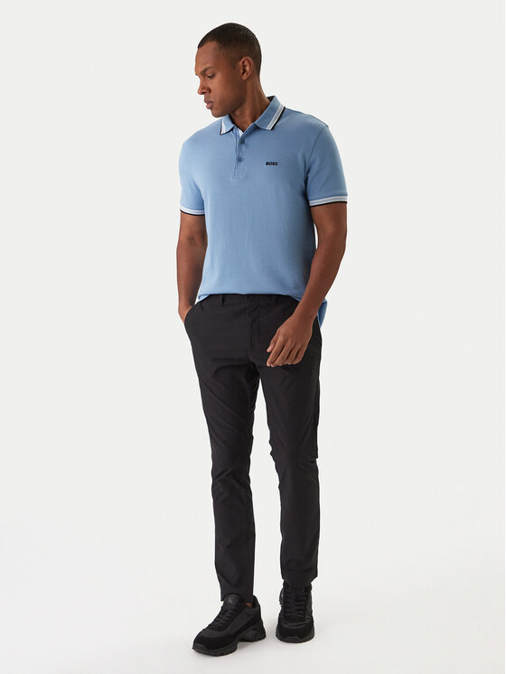 BOSS BOSS Tricou polo Paddy 50469055 Albastru Regular Fit