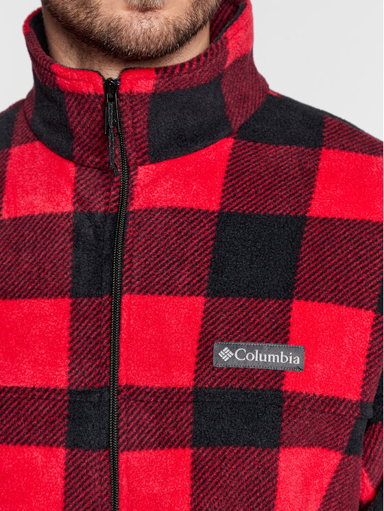 Columbia Columbia Felpa di pile Steens Mountain 1478231 Rosso Regular Fit