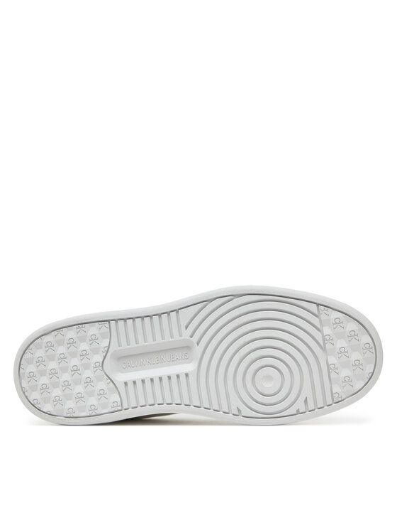 Calvin Klein Jeans Calvin Klein Jeans Laisvalaikio batai Basket Cupsole Low Mg YW0YW01765 Balta
