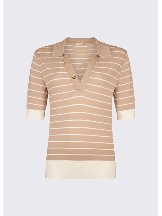 Liu Jo Liu Jo Maglione TA6215MS55NC3889 Beige Regular Fit