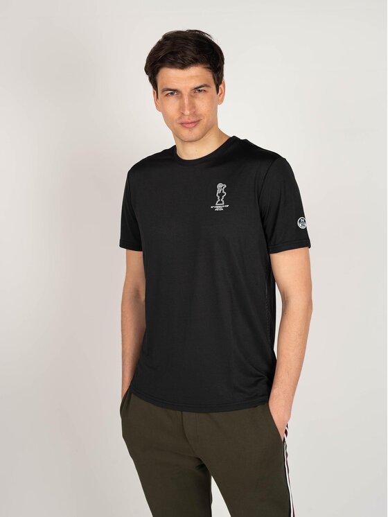 North Sails North Sails T-Shirt 45 2302 000 | T-shirt Foehn Μαύρο Regular Fit
